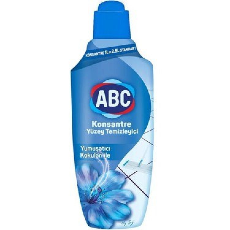 ABC KONSANTRE YÜZEY TEMİZLEYİCİ 1 LT AY IŞIĞI X 12 AD ABC KONSANTRE YÜZEY TEMİZLEYİCİ 1 LT AY IŞIĞI X 12 AD