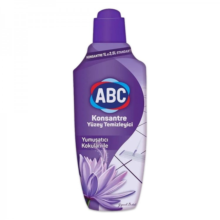 ABC KONSANTRE YÜZEY TEMİZLEYİCİ 1 LT GİZEMLİ BUKET X 12 AD ABC KONSANTRE YÜZEY TEMİZLEYİCİ 1 LT GİZEMLİ BUKET X 12 AD