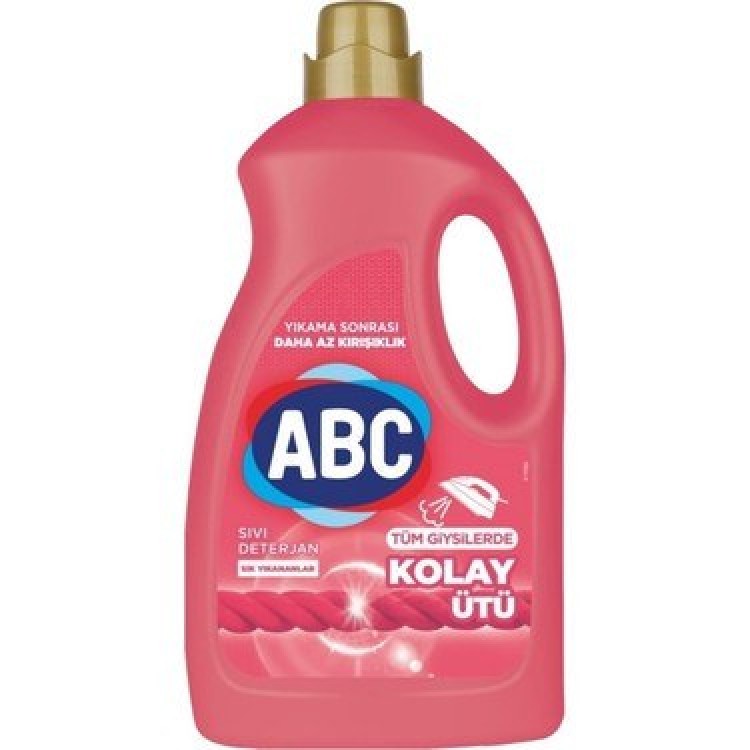 ABC SIVI DETERJAN 3 LT KOLAY ÜTÜ X 6 AD