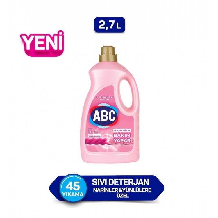 ABC SIVI DETERJAN 3 LT NARİN X 6 AD
