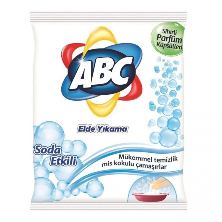 ABC TOZ ÇAMAŞIR DETERJANI 600 GR SODA ETKİLİ X 20 AD