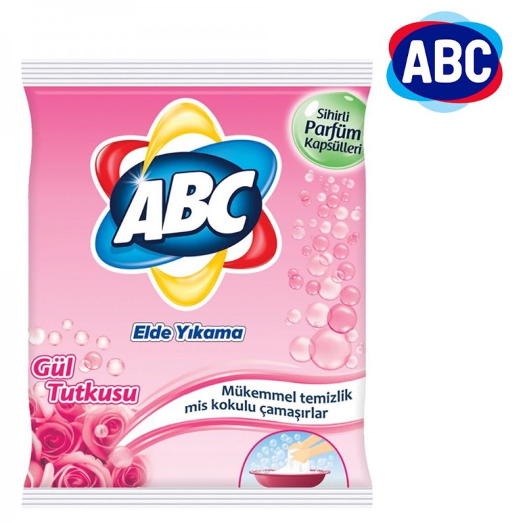 ABC TOZ ÇAMAŞIR DETERJANI 600 GR TUTKU X 20 AD ABC TOZ ÇAMAŞIR DETERJANI 600 GR TUTKU X 20 AD
