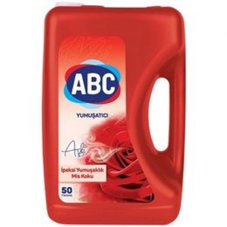 ABC YUMUŞATICI 5 LT AŞK X 4 AD ABC YUMUŞATICI 5 LT AŞK X 4 AD
