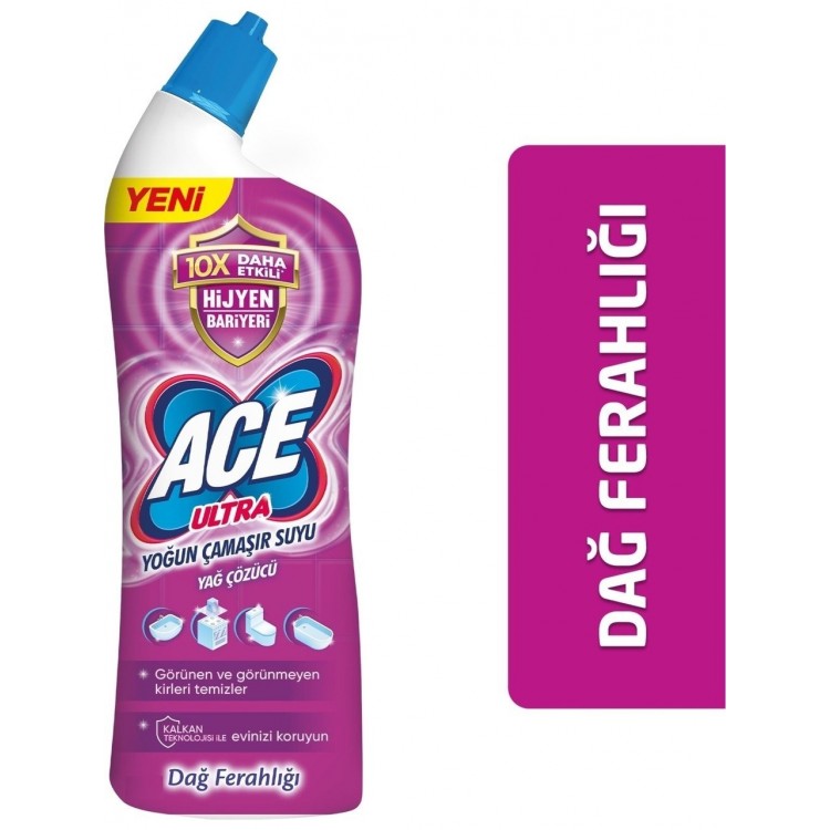 ACE POWER JEL 750 ML ÇAMAŞIR SUYU DAĞ FERAHLIĞI X 12 AD ACE POWER JEL 750 ML ÇAMAŞIR SUYU DAĞ FERAHLIĞI X 12 AD