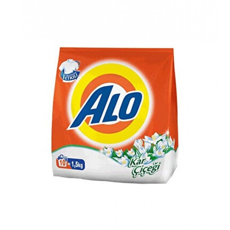 ALO MATİK TOZ DETERJAN KARÇİÇEĞİ 1,5 KG X 10 AD