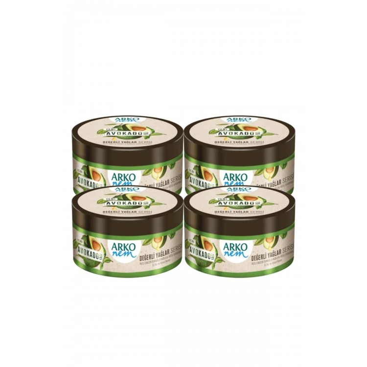 ARKO NEM DEĞERLİ YAĞLAR AVAKADO 250 ML X 4 AD ARKO NEM DEĞERLİ YAĞLAR AVAKADO 250 ML X 4 AD