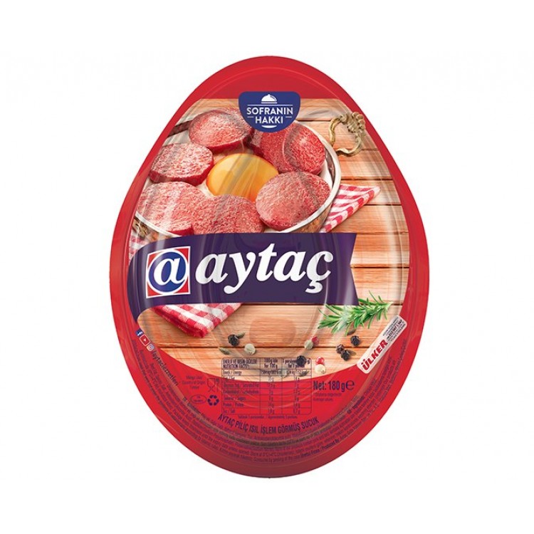 AYTAÇ PİLİÇ KANGAL SUCUK 180 GR X 8 AD AYTAÇ PİLİÇ KANGAL SUCUK 180 GR X 8 AD
