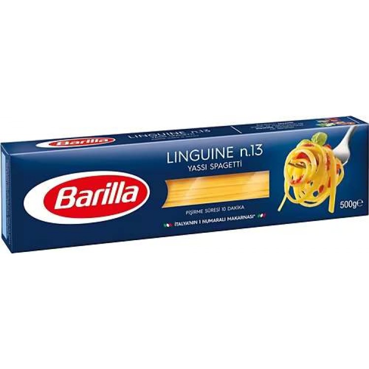 BARİLLA 500 GR YASSI SPAGETTİ X 16 AD