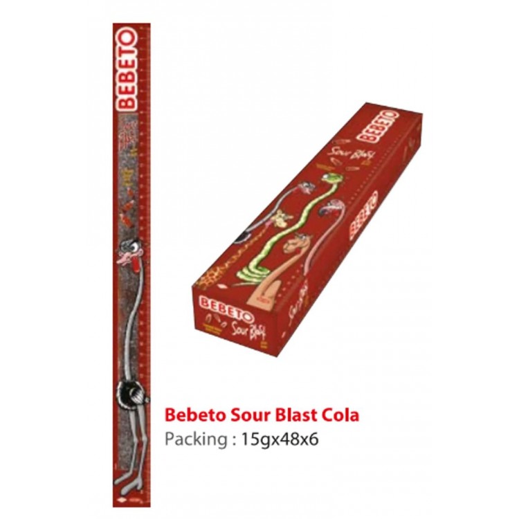 BEBETO METRE ŞEKER KOLA X 48 AD