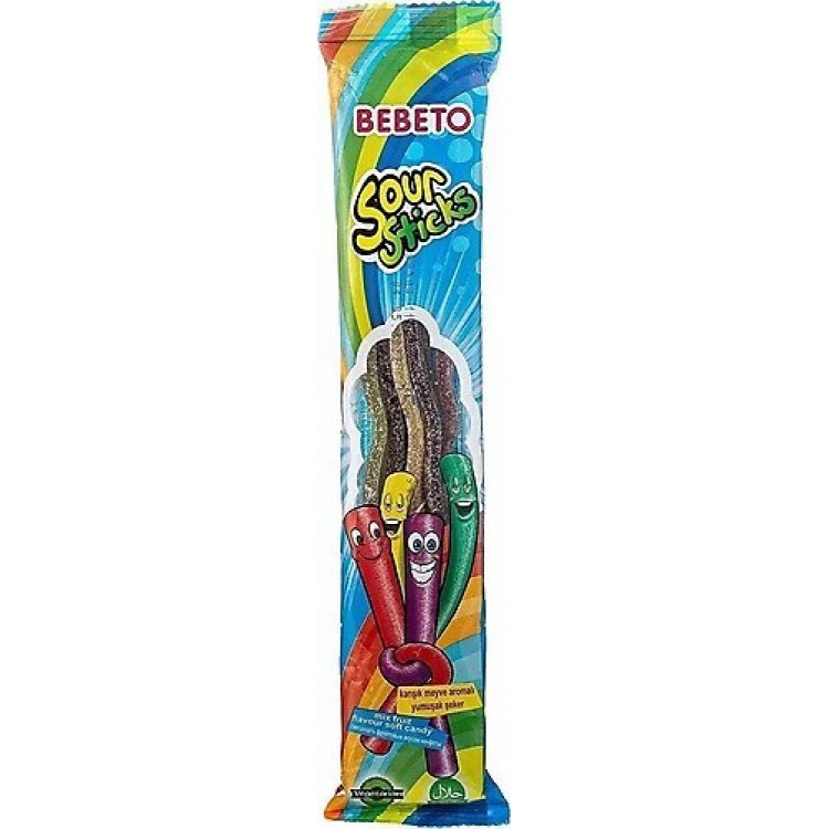 BEBETO SOUR STİCKS KARIŞIK X 24 AD