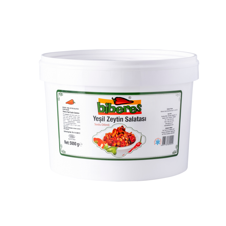 BİBERES 5 KG ZEYTİN SALATASI