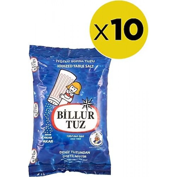 BİLLUR TUZ 750 GR X 20 AD BİLLUR TUZ 750 GR X 20 AD