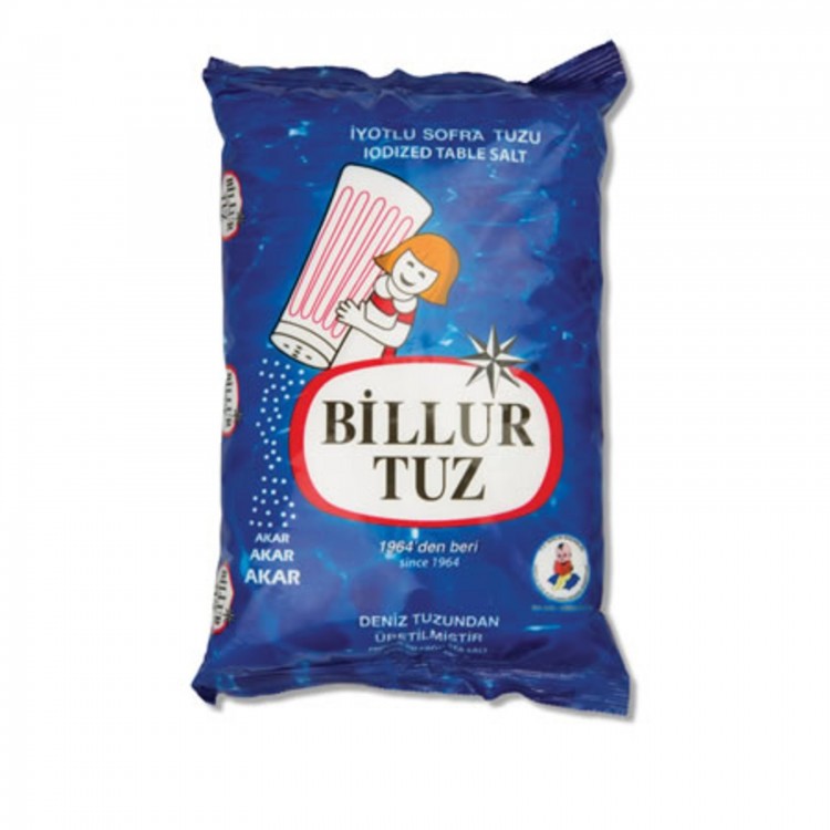 BİLLUR TUZ 750 GR X 30 AD BİLLUR TUZ 750 GR X 30 AD