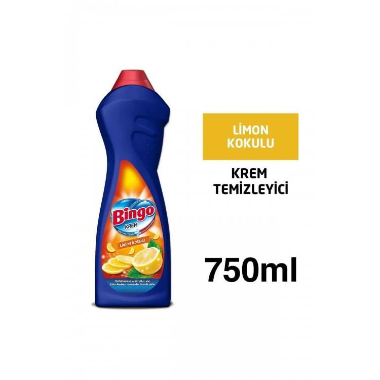BİNGO KREM 750 ML MUTFAK LİMONLU X 16 AD BİNGO KREM 750 ML MUTFAK LİMONLU X 16 AD