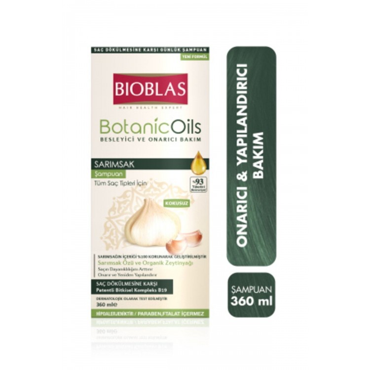 BİOBLAS ŞAMPUAN SARIMSAK 360 ML X 6 AD