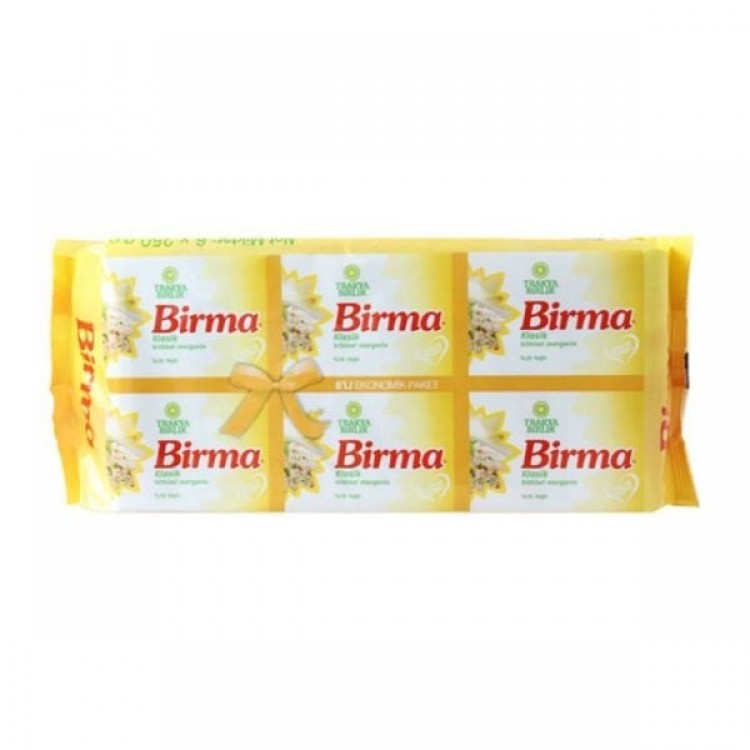 BİRMA MARGARİN 250 GR 6'LI PAKET X 8 AD
