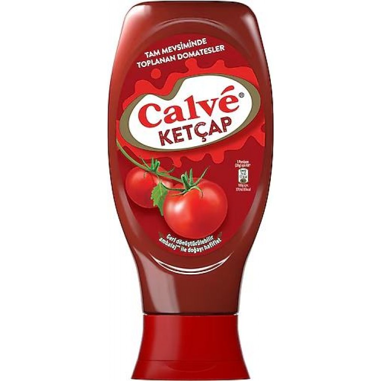 CALVE KETÇAP 430 GR TATLI X 8 AD