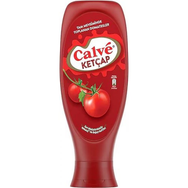 CALVE KETÇAP TATLI 610 GR X 12 AD