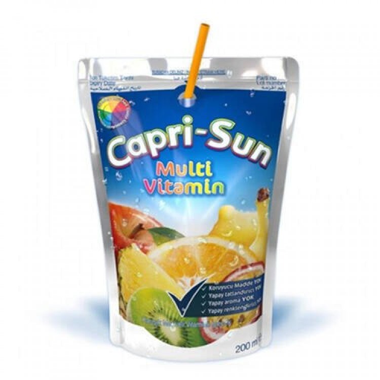 CAPRİ-SUN 200 ML MULTİ VİTAMİN X 20 AD CAPRİ-SUN 200 ML MULTİ VİTAMİN X 20 AD