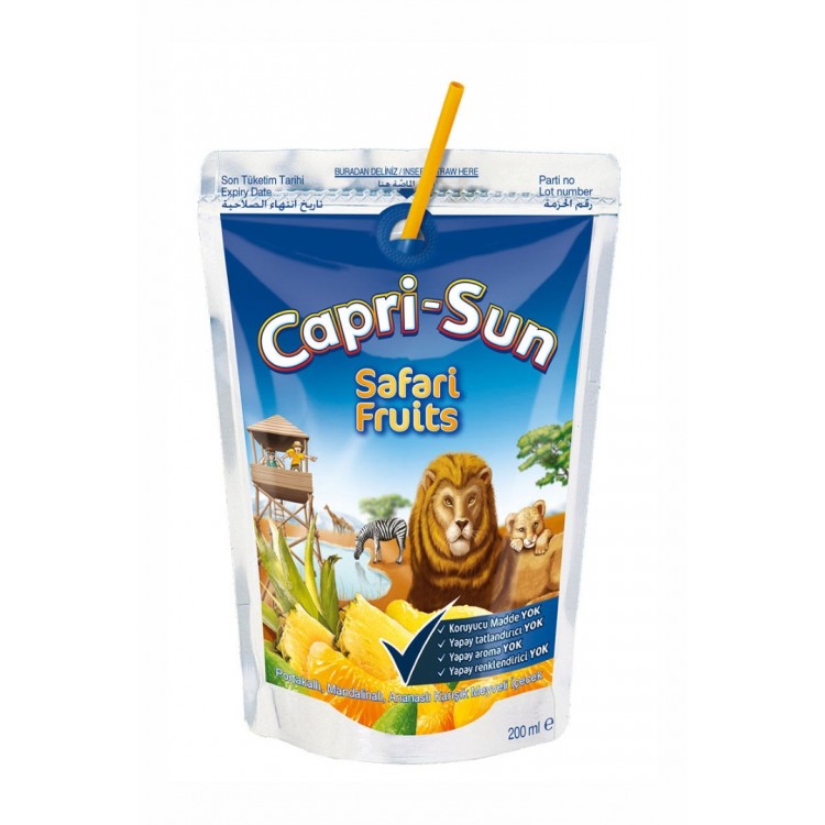CAPRİ-SUN 200 ML SAFARİ X 20 AD
