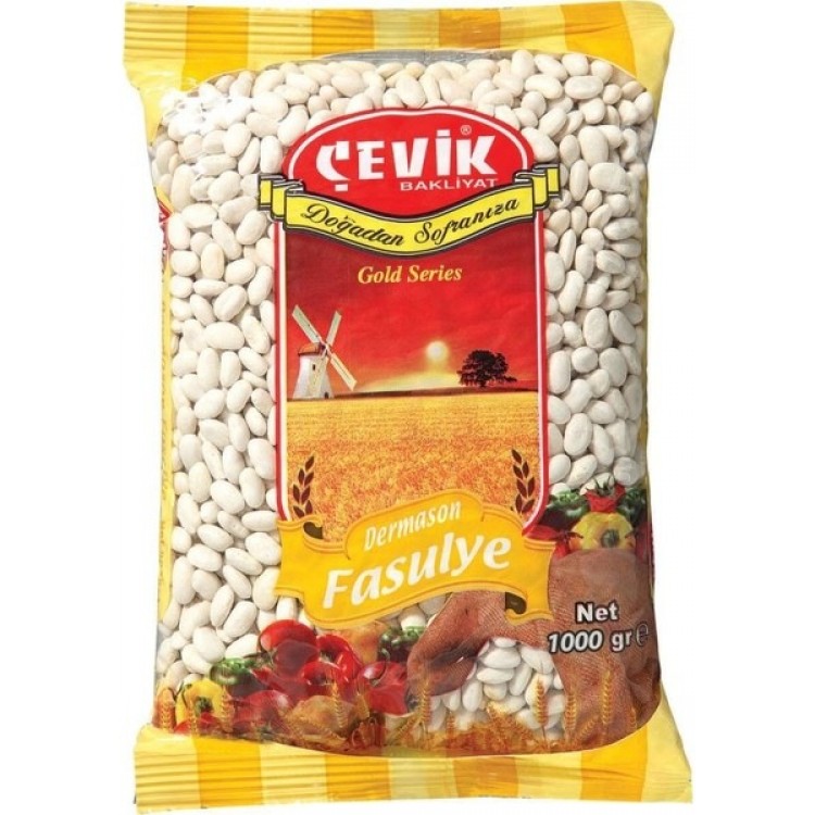ÇEVİK 1 KG DERMASON FASULYE X 12 AD ÇEVİK 1 KG DERMASON FASULYE X 12 AD