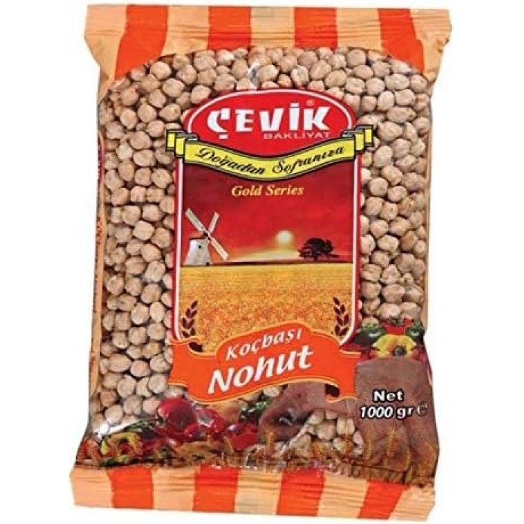 ÇEVİK 1 KG NOHUT KOÇBAŞI X 12 AD ÇEVİK 1 KG NOHUT KOÇBAŞI X 12 AD