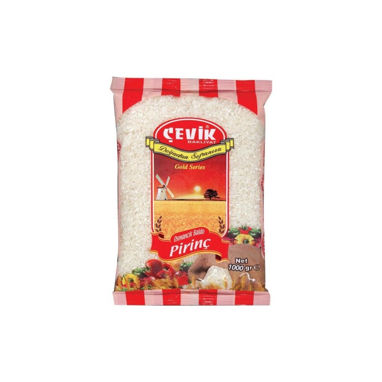 ÇEVİK 1 KG OSMANCIK PİRİNÇ X 12 AD ÇEVİK 1 KG OSMANCIK PİRİNÇ X 12 AD