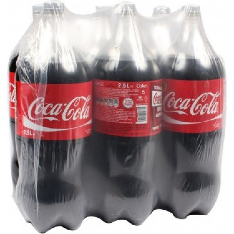 COCA COLA 2,5 LT X 6 AD