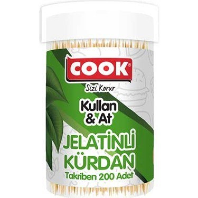 COOK JELATİNLİ KÜRDAN 200'LÜ X 24 AD