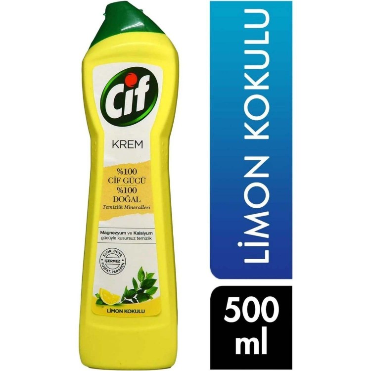 CİF KREM 500 ML LİMON X 16 AD