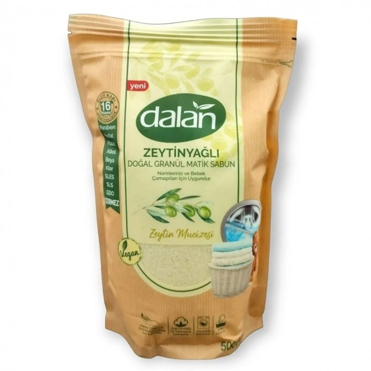 DALAN MATİK SABUN ZEYTİNYAĞLI 500 GR X 12 AD DALAN MATİK SABUN ZEYTİNYAĞLI 500 GR X 12 AD
