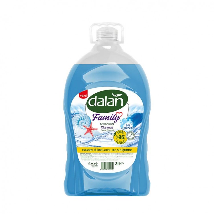 DALAN SIVI EL SABUNU OKYANUS 3 LT X 4 AD