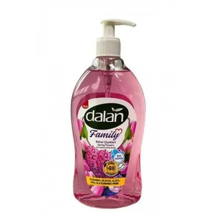 DALAN SIVI SABUN 400 ML BAHAR ÇİÇEKLERİ X 12 AD