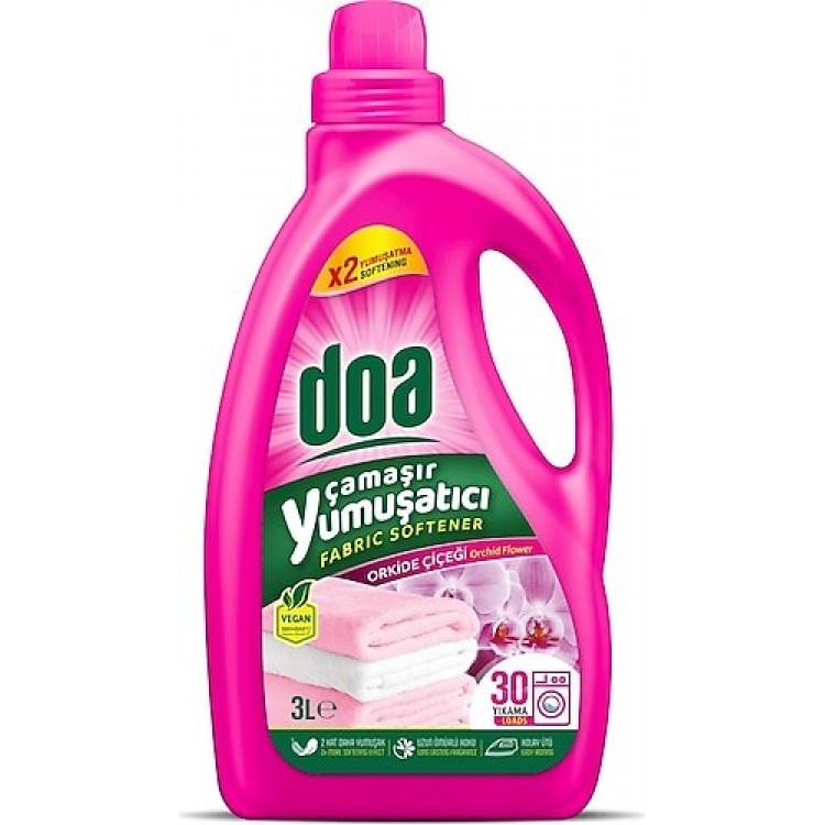DOA YUMUŞATICI 3 LT ORKİDE ÇİÇEĞİ X 6 AD DOA YUMUŞATICI 3 LT ORKİDE ÇİÇEĞİ X 6 AD