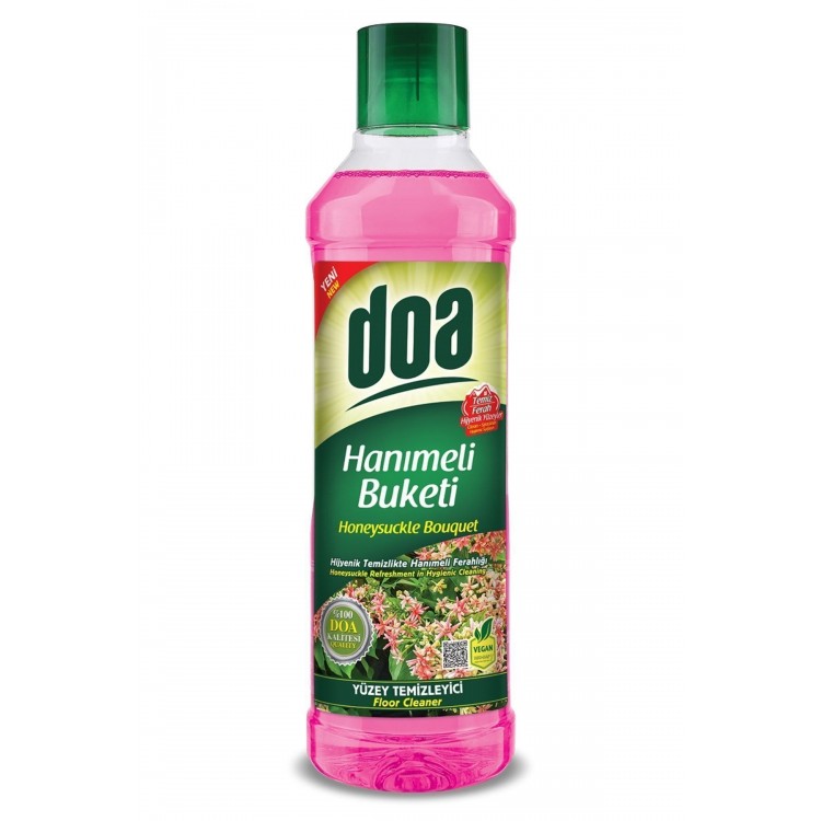DOA YÜZEY TEMİZLEYİCİ 1 LT HANIMELİ BUKETİ X 12 AD