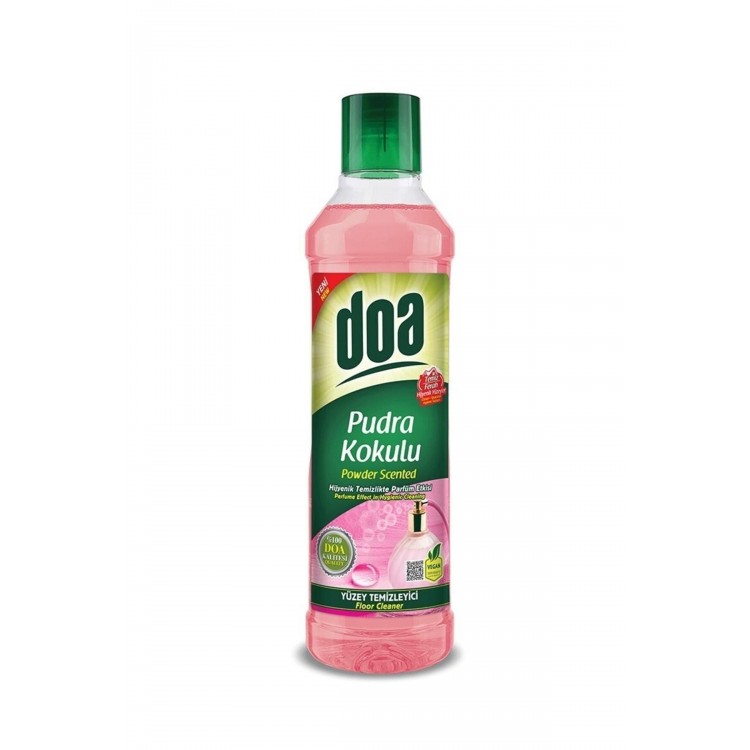 DOA YÜZEY TEMİZLEYİCİ 1 LT PUDRA KOKULU X 12 AD