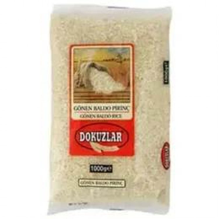 DOKUZLAR 1 KG BALDO PİRİNÇ X 12 AD