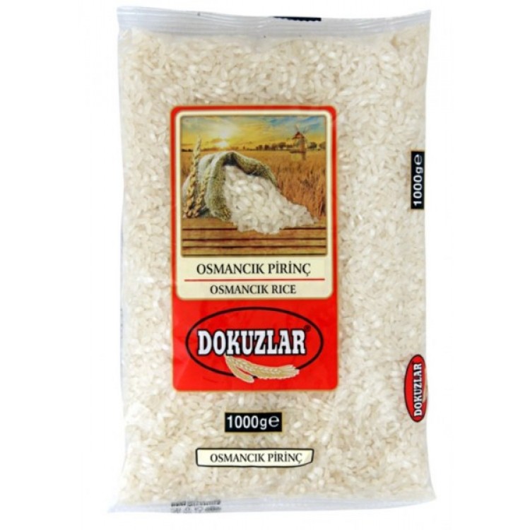 DOKUZLAR 1 KG OSMANCIK PİRİNÇ X 12 AD