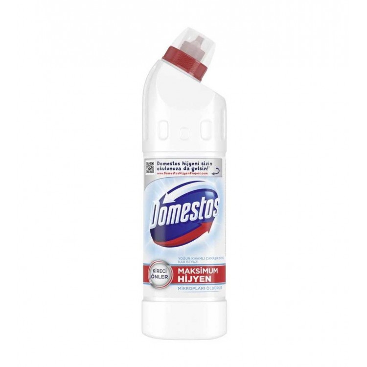 DOMESTOS ÇAMAŞIR SUYU 750 ML KAR BEYAZI X 20 AD DOMESTOS ÇAMAŞIR SUYU 750 ML KAR BEYAZI X 20 AD