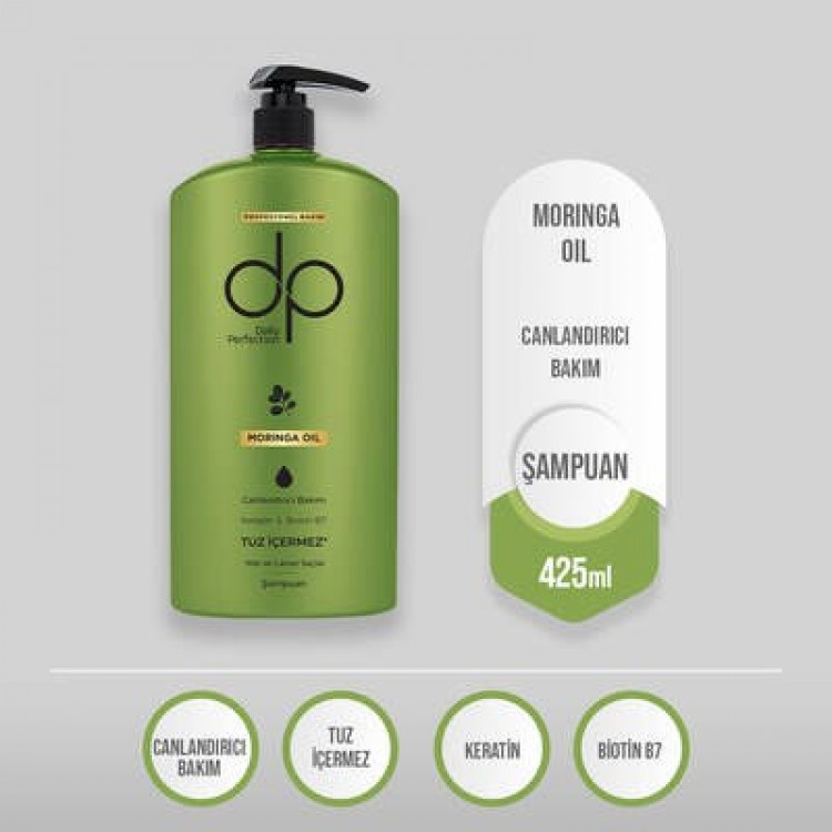 DP ŞAMPUAN 425 ML MORINGA OIL X 12 AD DP ŞAMPUAN 425 ML MORINGA OIL X 12 AD