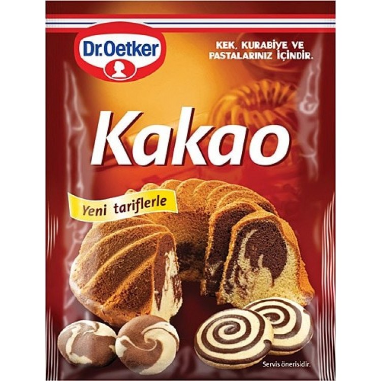 DR.OETKER KAKAO 50 GR (2*25) X 12 AD DR.OETKER KAKAO 50 GR (2*25) X 12 AD