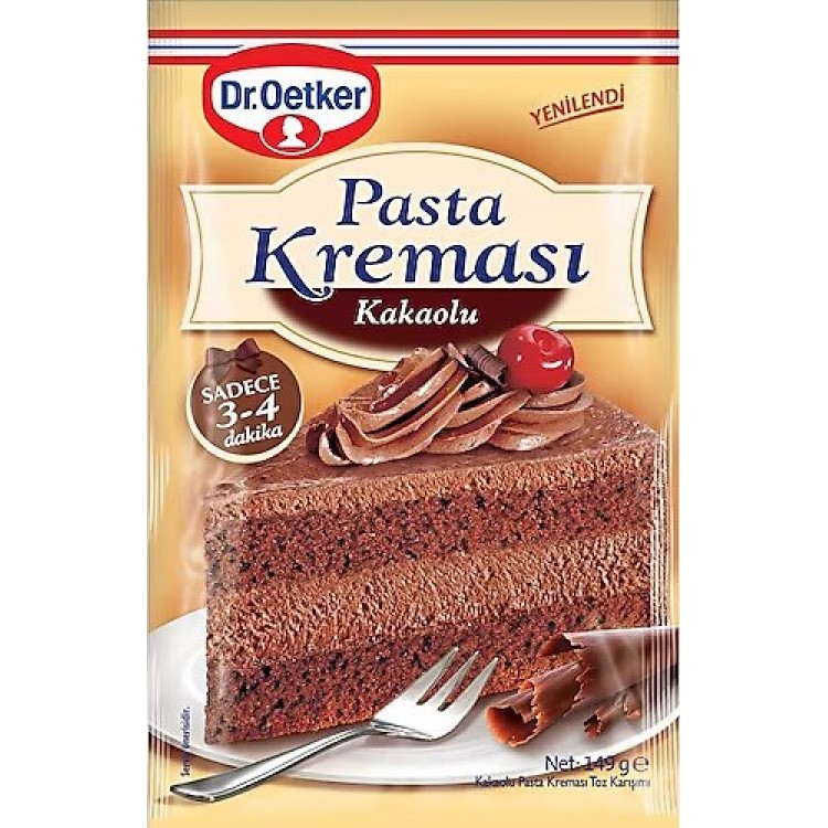 DR.OETKER PASTA KREMASI KAKAOLU 149 GR X 12 AD DR.OETKER PASTA KREMASI KAKAOLU 149 GR X 12 AD