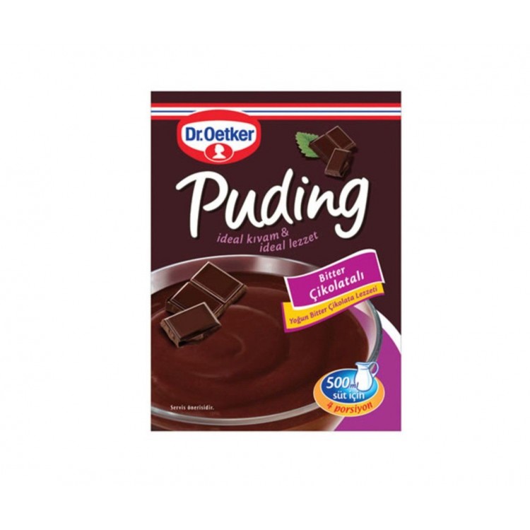 DR.OETKER PUDİNG BİTTER ÇİKOLATALI X 12 AD DR.OETKER PUDİNG BİTTER ÇİKOLATALI X 12 AD