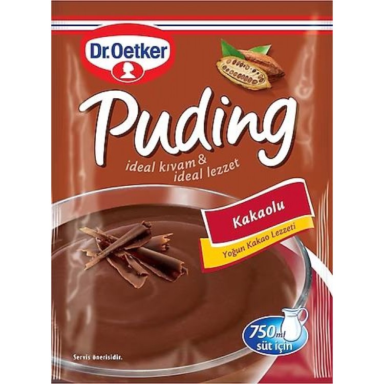 DR.OETKER PUDİNG KAKAOLU 147 GR X 12 AD DR.OETKER PUDİNG KAKAOLU 147 GR X 12 AD