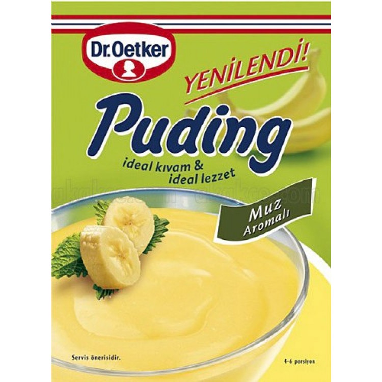 DR.OETKER PUDİNG MUZ 125 GR X 12 AD DR.OETKER PUDİNG MUZ 125 GR X 12 AD