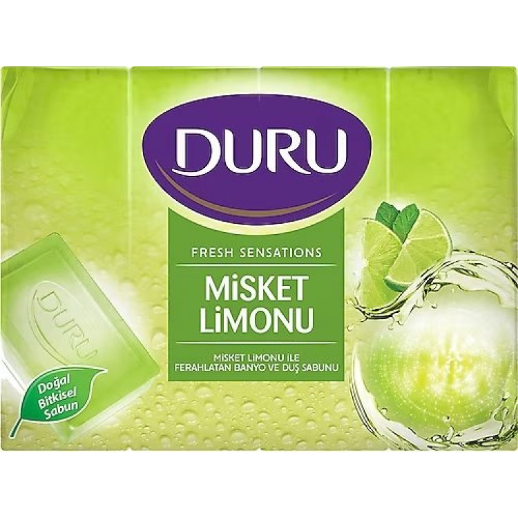 DURU SABUN SENSATIONS 4 X 150 GR LİME X 18 AD