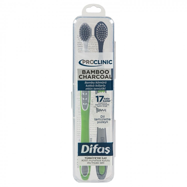 DİFAŞ PRO-CLİNİC BAMBOO CHARCOAL X 12 DİFAŞ PRO-CLİNİC BAMBOO CHARCOAL X 12