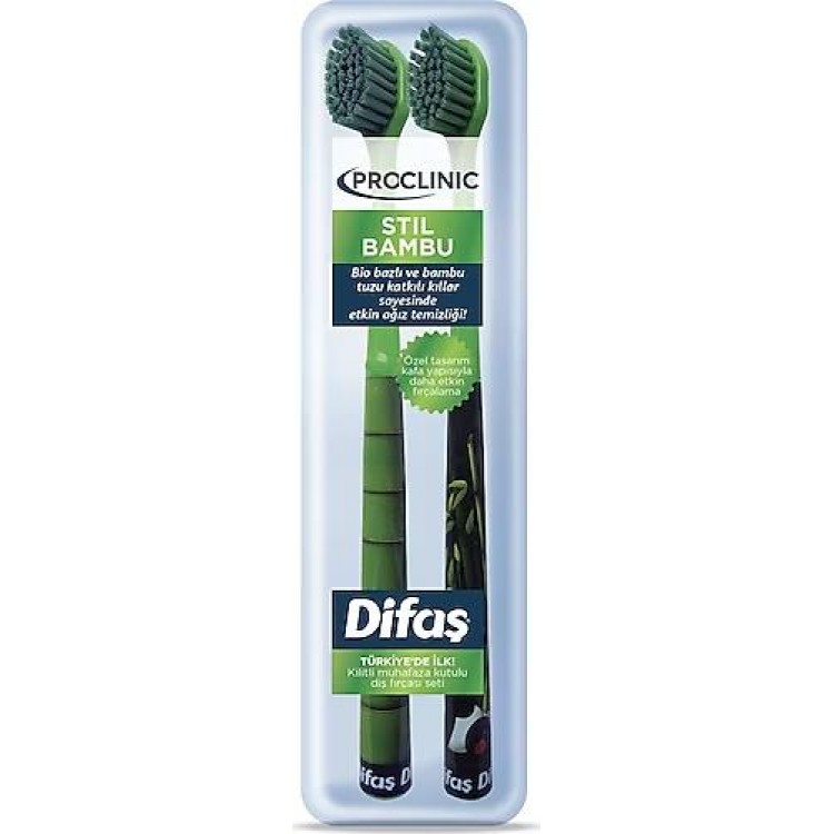 DİFAŞ PRO-CLİNİC BOMBOO DİŞ FIRÇASI X 12 AD DİFAŞ PRO-CLİNİC BOMBOO DİŞ FIRÇASI X 12 AD