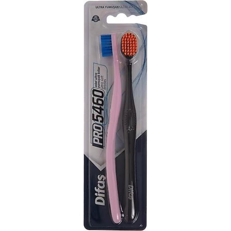 DİFAŞ PRO5460 2 Lİ DİŞ FIRÇASI X 12 AD DİFAŞ PRO5460 2 Lİ DİŞ FIRÇASI X 12 AD
