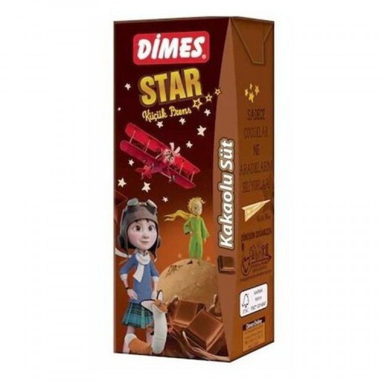 DİMES KÜÇÜK PRENS KAKAOLU SÜT 180 ML X 27 AD DİMES KÜÇÜK PRENS KAKAOLU SÜT 180 ML X 27 AD
